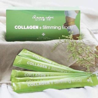 Trà giảm cân Slimming và Collagen Genie