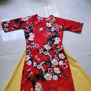 set áo dài cách tân cao cấp