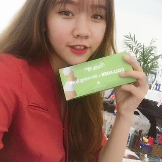 Trà giảm cân Slimming và Collagen Genie 15 gói