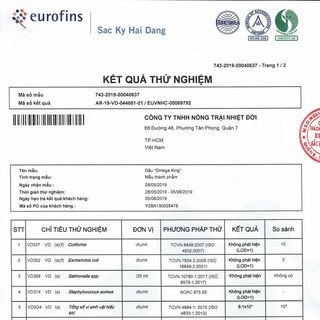 Dầu Omega 369 King trích ly lạnh từ hạt sachi hữu cơ