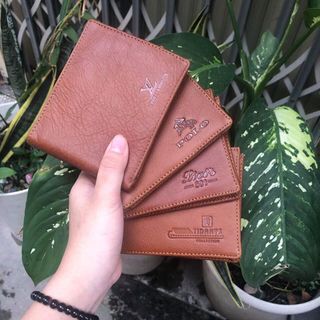 Ví da bò dập vân cá