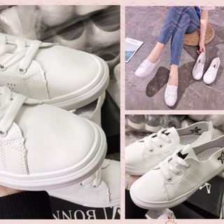 xả giày lười da