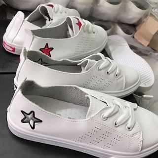 xả giày lười da