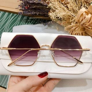 Kính Mát Lục giác gọng si