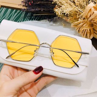 Kính Mát Lục giác gọng si