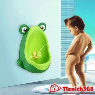 Bệ tiểu mini gắn tường cho bé trai hình chú ếch