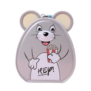 Ống Heo Tiết Kiệm Bằng Sắt Có Khóa Mini
