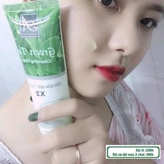 Sữa Rửa Mặt Trà Xanh X2
