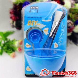 Bộ dụng cụ trộn mặt nạ đắp mặt 4in1 giá sỉ