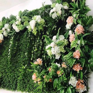 Thảm cỏ nhựa tai chuột trang trí sự kiện sang trọng