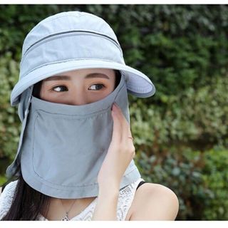 Mũ chống nắng kèm khẩu trang 3 in 1