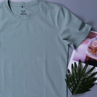 Áo thun nam xanh ngọc CELEB 9B11