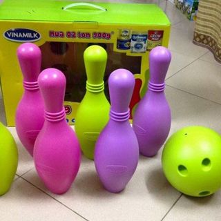 Bộ bowling nhựa 7 món Vinamilk
