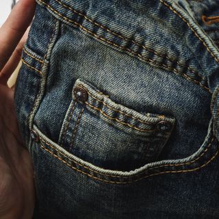 Quần jeans nam trơn topman