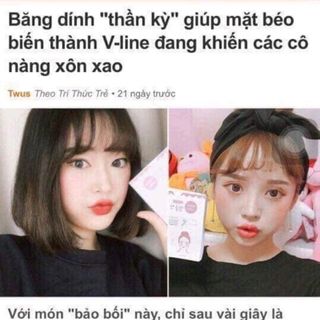 Miếng dán tạo mặt V-line giá sỉ​ giá bán buôn