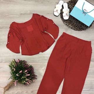 Đồ bộ giá sỉ - set bộ dài chất tầm gãy siêu đẹp
