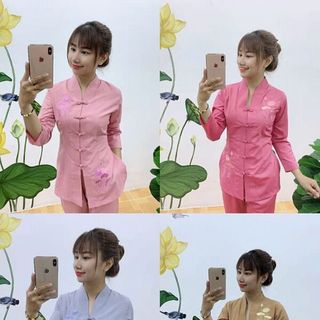 đồ lam đi chùa