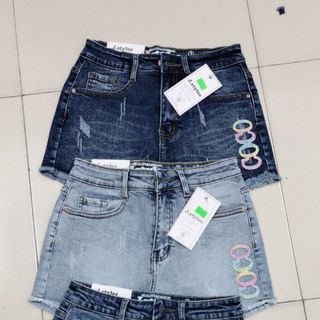 Quân sọt jean ép cườm 06