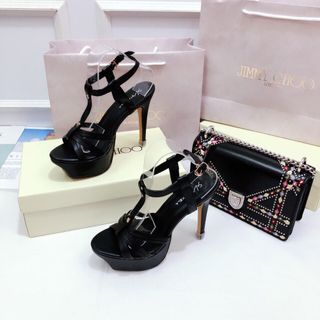 Giày sandal gót nh