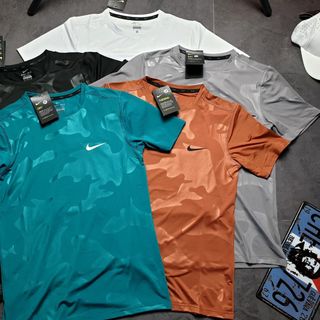 Áo thun thể thao NiKE - in dập vân cao tầng camo- giá xưởng- big sport