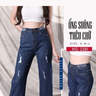 Quần ống xuông đẹp