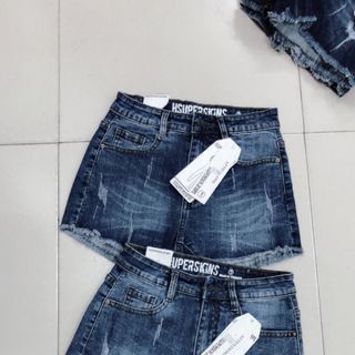 Quần sọt jean nữ 001 Anfa