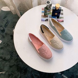 Giày bata nữ da microfiber phom chuẩn