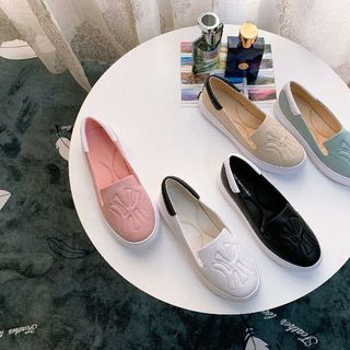 Giày bata nữ da microfiber phom chuẩn