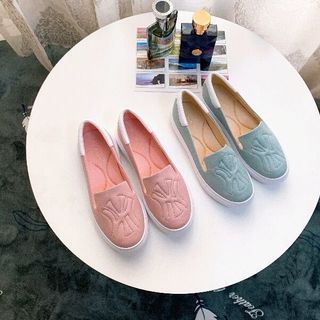 Giày bata nữ da microfiber phom chuẩn