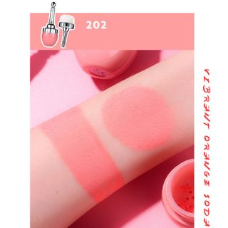 Bộ 3 món trang điểm phấn phủ má hồng cọ XiXi peach NoD-354