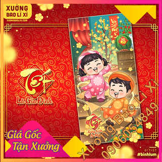 Bao Lì Xì 2020 - Xưởng Bao Lì Xì Giá Sỉ - Chủ đề Tết Gia Đình - Siêu Đẹp