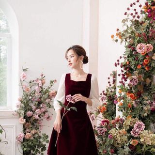 Đầm nhung cao cấp