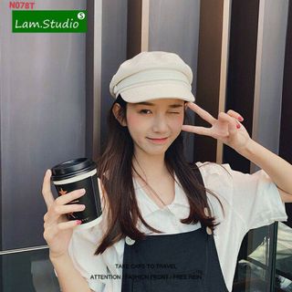 Nón beret nữ - Nón beret phong cách cổ điển