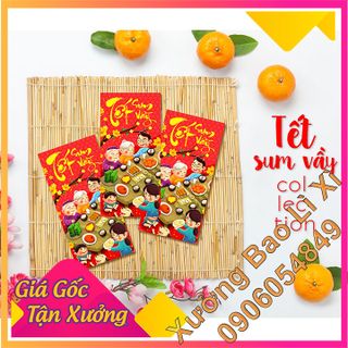 Bao Lì Xì 2020 - xưởng in bao lì xì tphcm - Chủ đề Tết Sum Vầy giá sỉ​ giá bán buôn