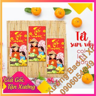 Bao Lì Xì 2020 - xưởng in bao lì xì tphcm - Chủ đề Tết Sum Vầy giá sỉ​ giá bán buôn