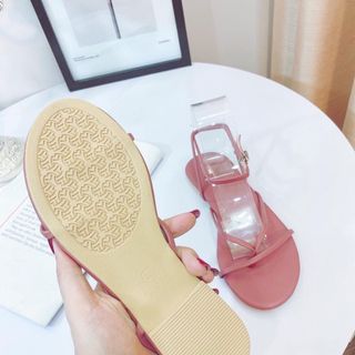 Giày sandal pink cute
