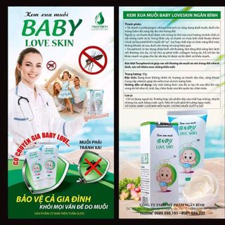 kem xua muỗi Baby love skin