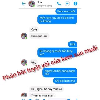 kem xua muỗi Baby love skin