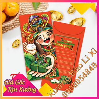 Bao Lì Xì 2020 - xưởng in bao lì xì tphcm - Chủ đề Tết Cổ Tích