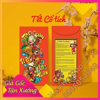 Bao Lì Xì 2020 - xưởng in bao lì xì tphcm - Chủ đề Tết Cổ Tích