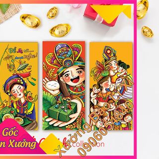 Bao Lì Xì 2020 - xưởng in bao lì xì tphcm - Chủ đề Tết Cổ Tích