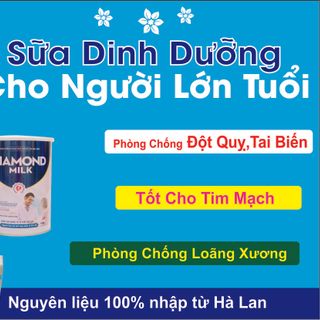 Sữa dinh dưỡng dành cho người lớn tuổi