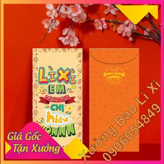 Bao Lì Xì 2020 - xưởng in bao lì xì tphcm - Chủ đề Tết Châm Ngôn giá sỉ​ giá bán buôn