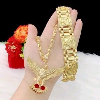 BÔ TRANG SỨC NAM MẠ VÀNG 24K giá sỉ