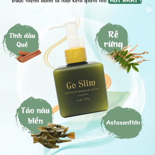 Kem tan mỡ collagen Goslim tặng đai nịt cao cấp