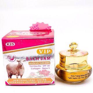 Kem bạch sâm -VIP cao cấp chống lão hoá da đặt trị nám tàn nhanđồi mồithâm sẹorỗ do mụn để lại