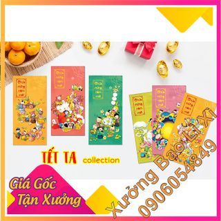 Bao Lì Xì 2020 - xưởng in bao lì xì tphcm - Chủ đề Tết Ta giá sỉ​ giá bán buôn