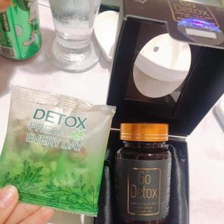 trà thảo mộc giảm cân Godetox tặng trà hoa detox giá sỉ