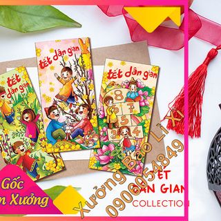 Bao Lì Xì 2020 - xưởng in bao lì xì tphcm - Chủ đề Tết Cổ Tích giá sỉ​ giá bán buôn