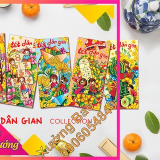 Bao Lì Xì 2020 - xưởng in bao lì xì tphcm - Chủ đề Tết Cổ Tích giá sỉ​ giá bán buôn